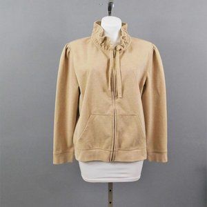 Comfort Zone Women Jacket Tan‎ Gold XL